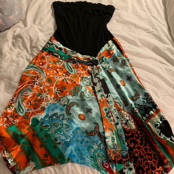 Cache Dresses & Skirts - Cache silk maxi dress Cache Dresses & Skirts - Cache silk maxi dress